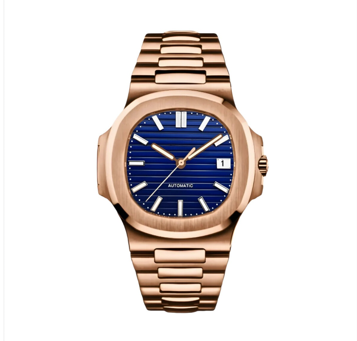 SEITILUS BLUE DIAL (ROSE GOLD)