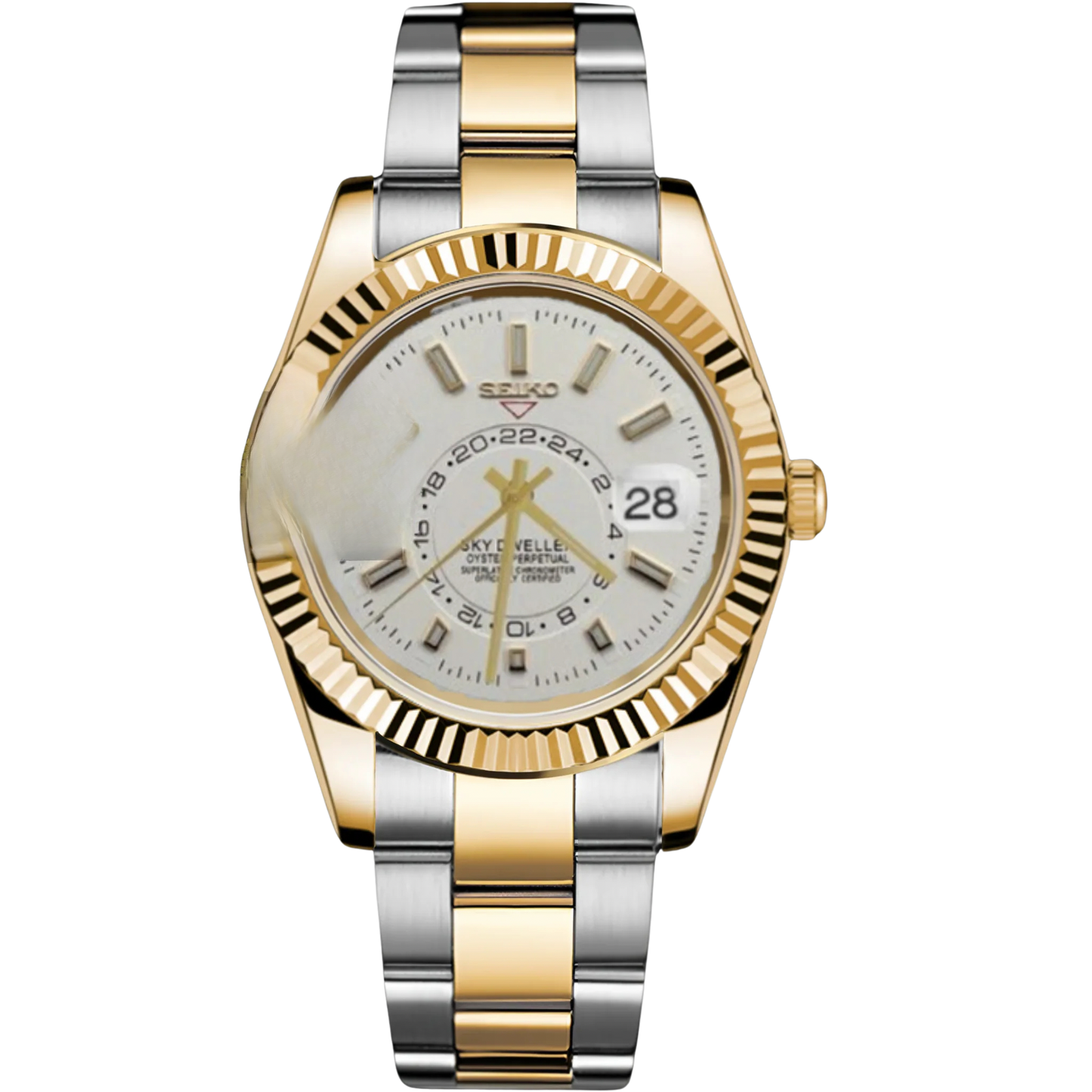 SEIKODWELLER (WHITE GOLD)