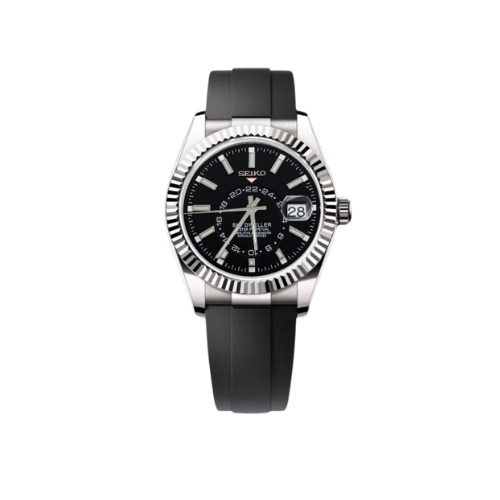 SEIKODWELLER (BLACK RUBBER)