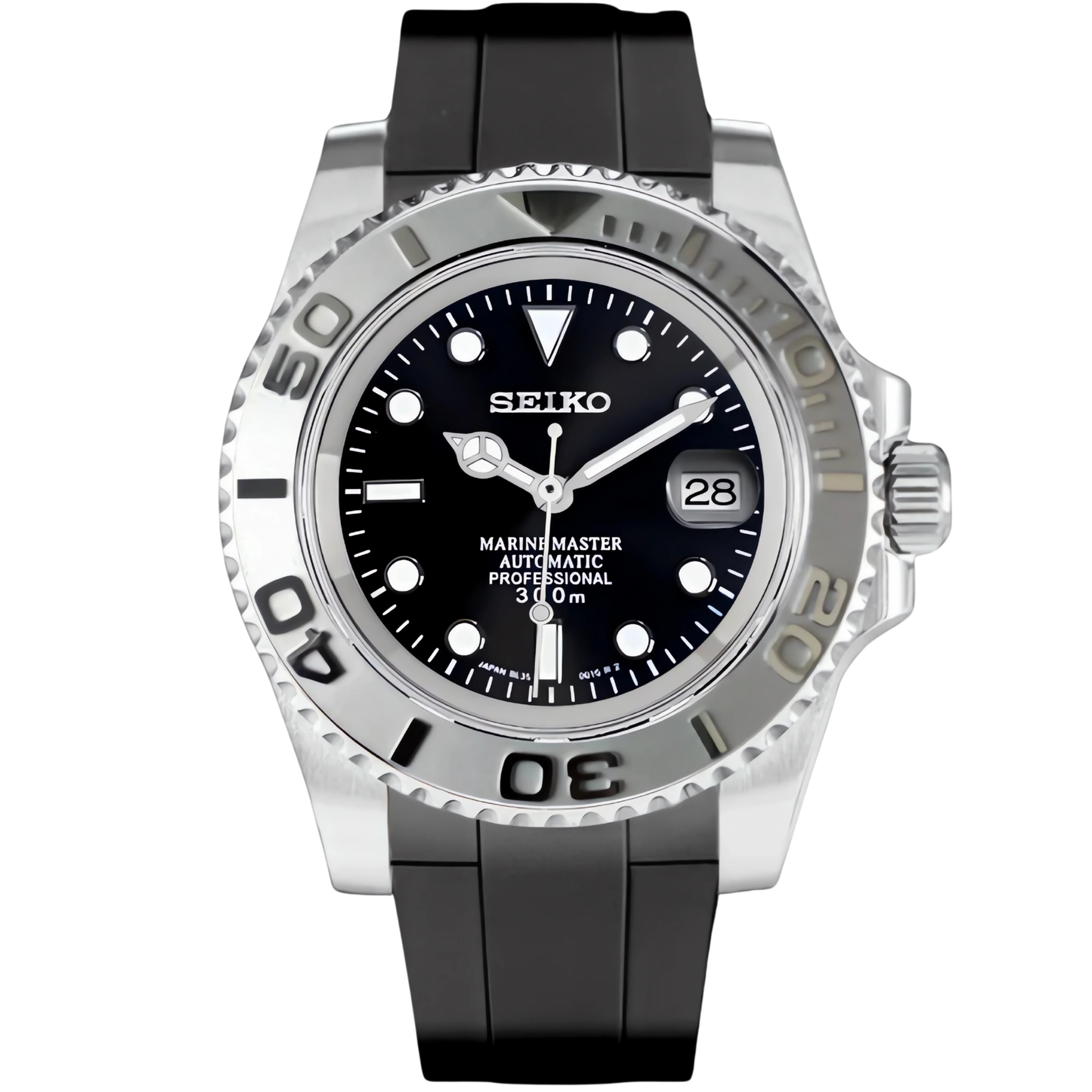 SEIKOMARINER (SILVER BLACK)