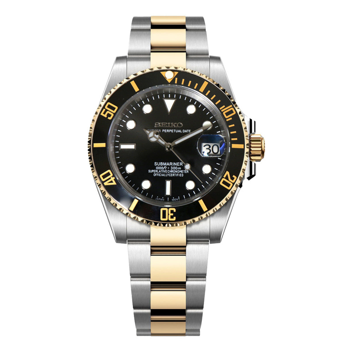 SEIKOMARINER (TWO TONE NIGHT)