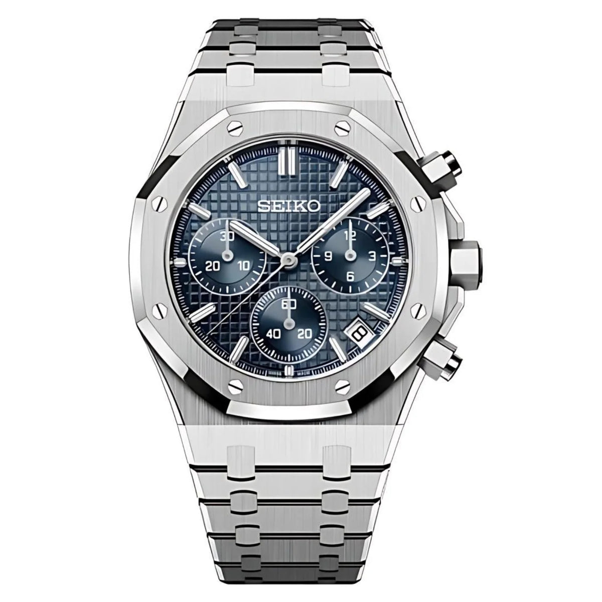 SEIKOAK (BLUE CHRONOGRAPH)