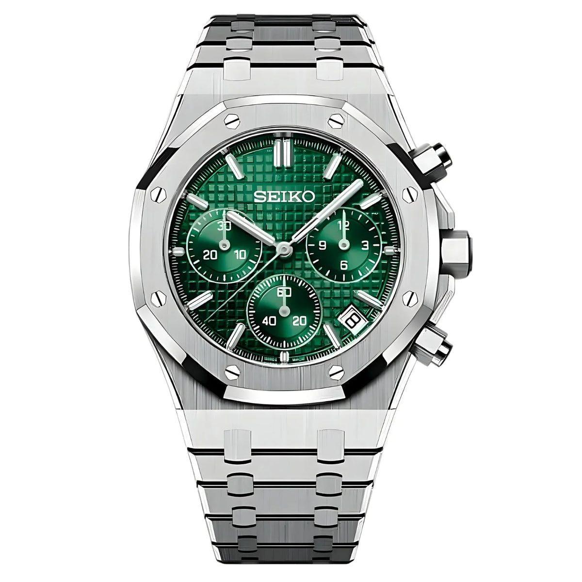 SEIKOAK (GREEN CHRONOGRAPH)