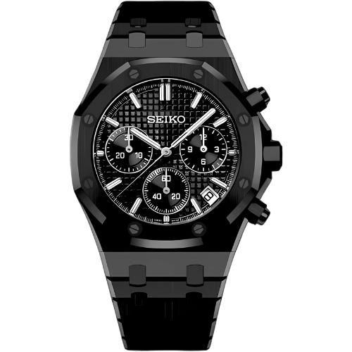 SEIKOAK (CHRONOGRAPH BLACKED OUT)
